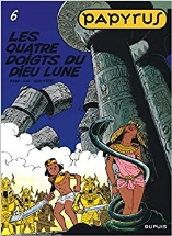 Papyrus, tome 06 : les quatre doigts du dieu Lune