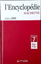 L'encyclopedie Hachette 2008 volume 07 : Egy - Fen
