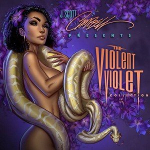 J SCOTT CAMPBELL PRESENTS THE VIOLENT VIOLET COLLECTION SDCC 2015 SIGNE