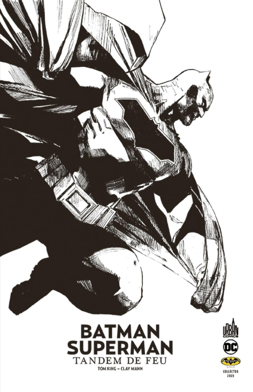 Batman / Superman : Tandem de feu (Batman day 2023)(Noir et Blanc)