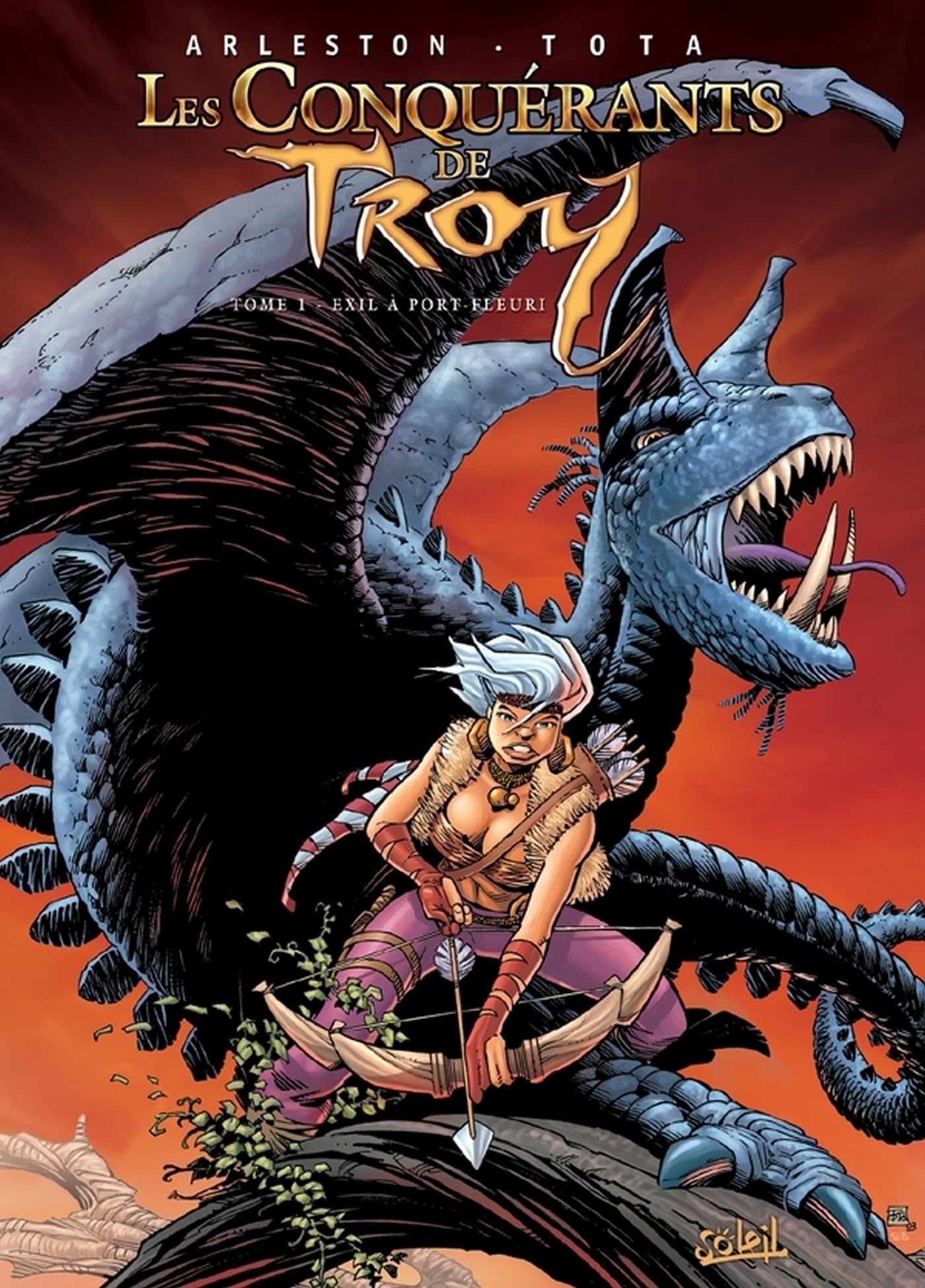 Les Conquérants de Troy T01 : Exil à Port-Fleuri