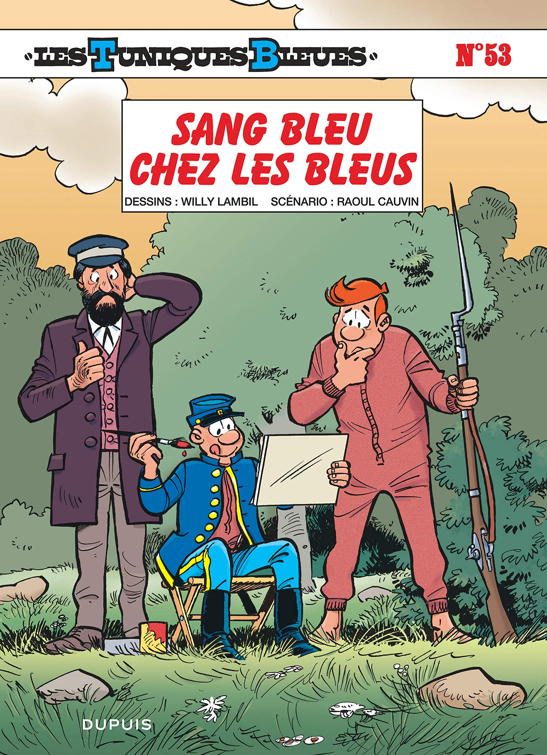 Les Tuniques bleues T53 : Sang bleu chez les bleus
