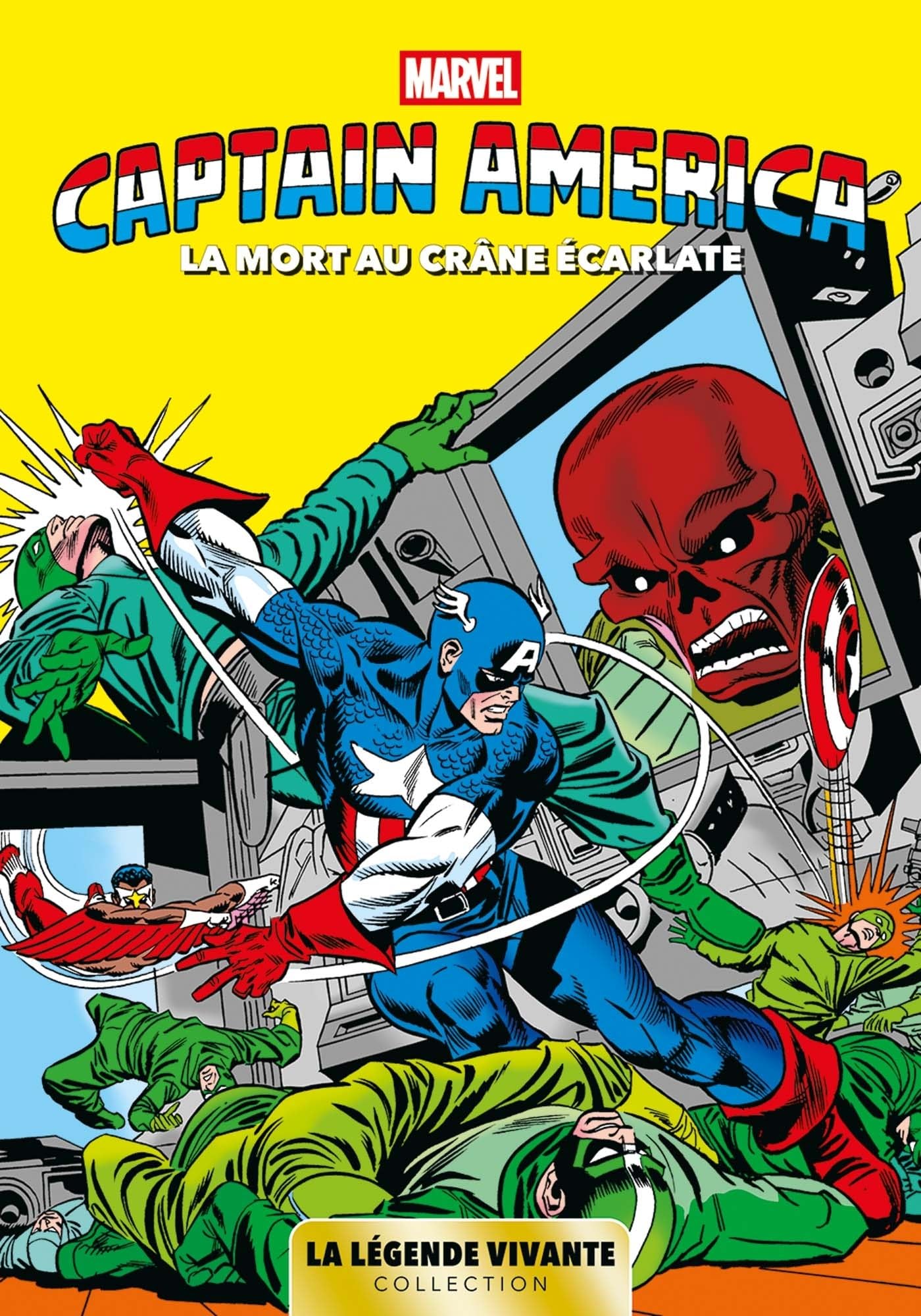 Captain America - La Légende Vivante T03 : La mort au crane ecarlate