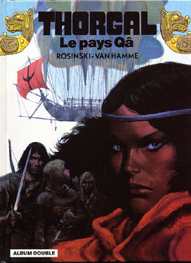 Thorgal - tome 10 et 11 : Le pays Qâ et les yeux de Tanatloc (Album double)