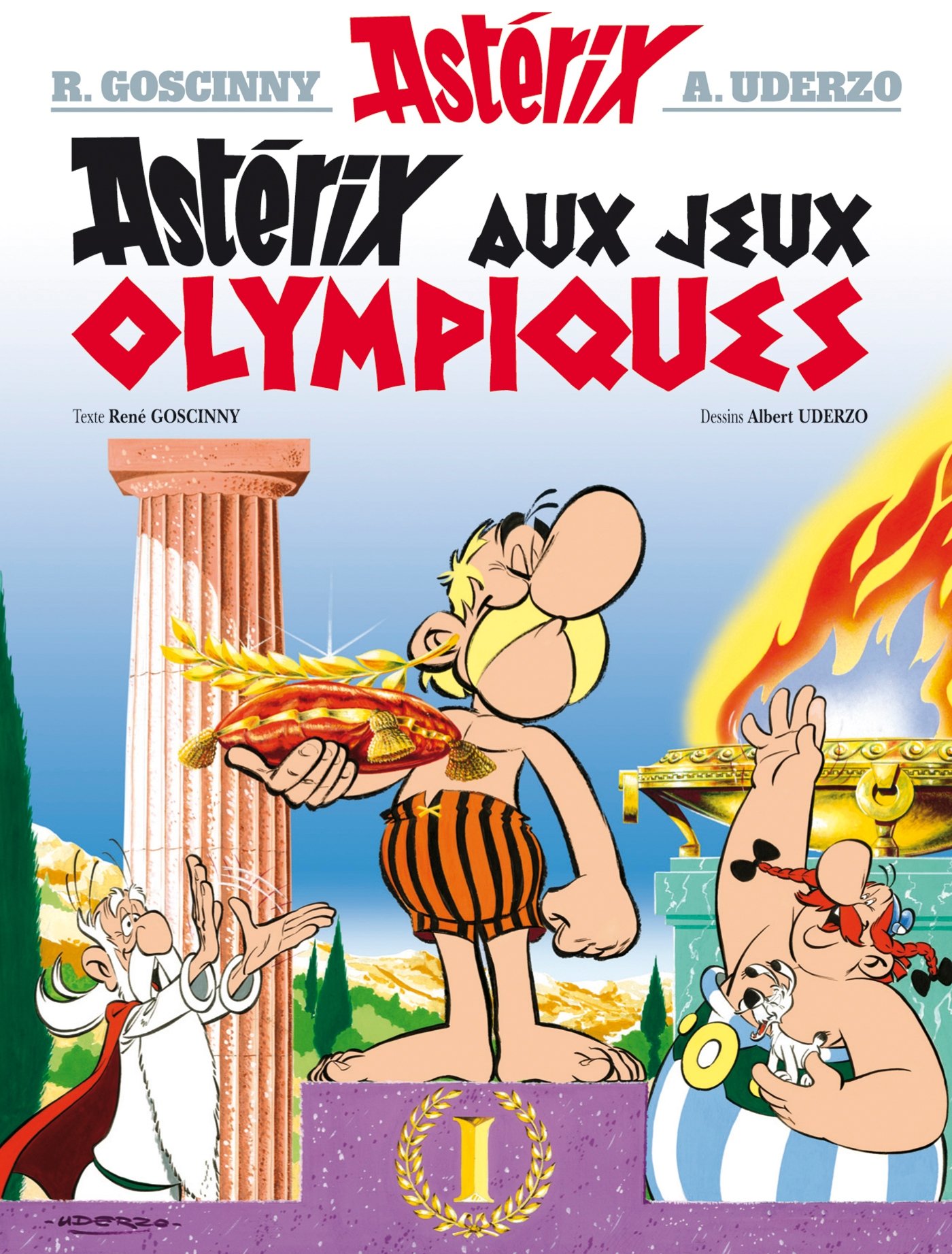 Astérix aux jeux Olympiques n°12 - édition luxe - 65 ans Astérix