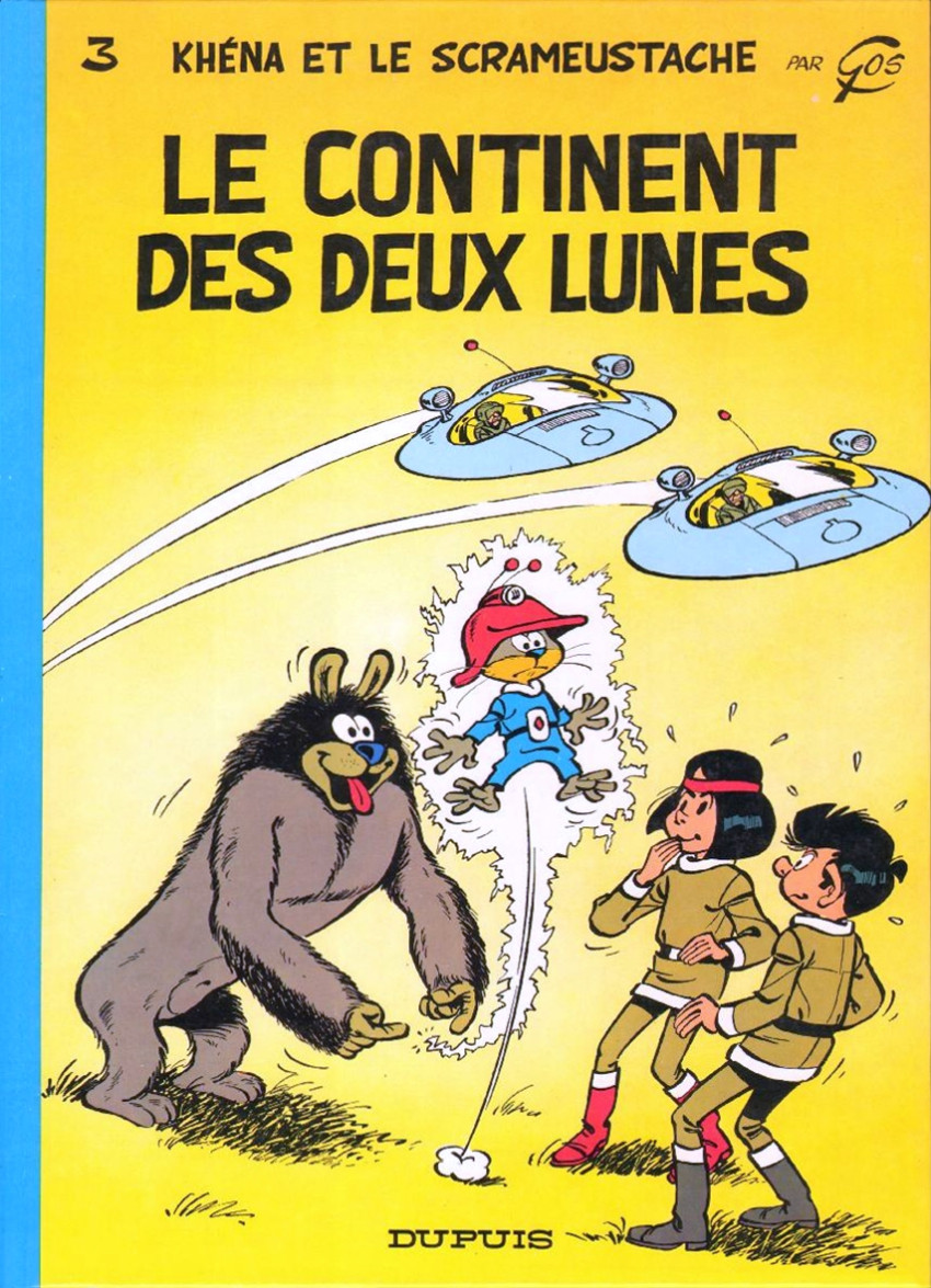 Le Scrameustache - Tome 03 :  Le continent des deux lunes