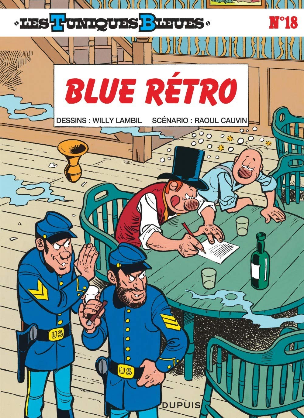 Les Tuniques bleues T18 : Blue retro